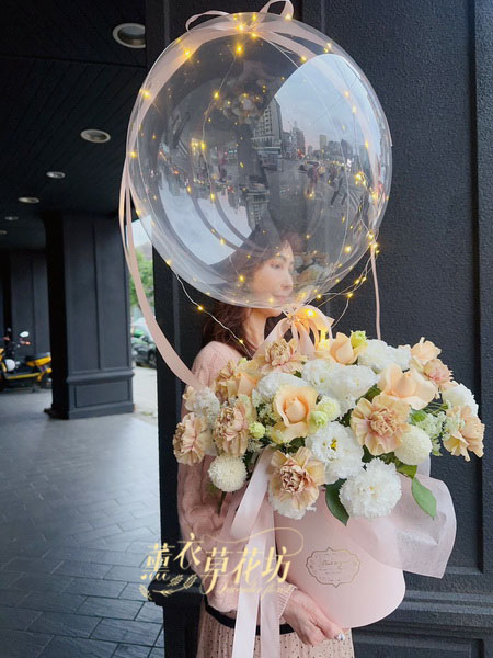 泡泡球~抱抱筒鮮花~設計112050926