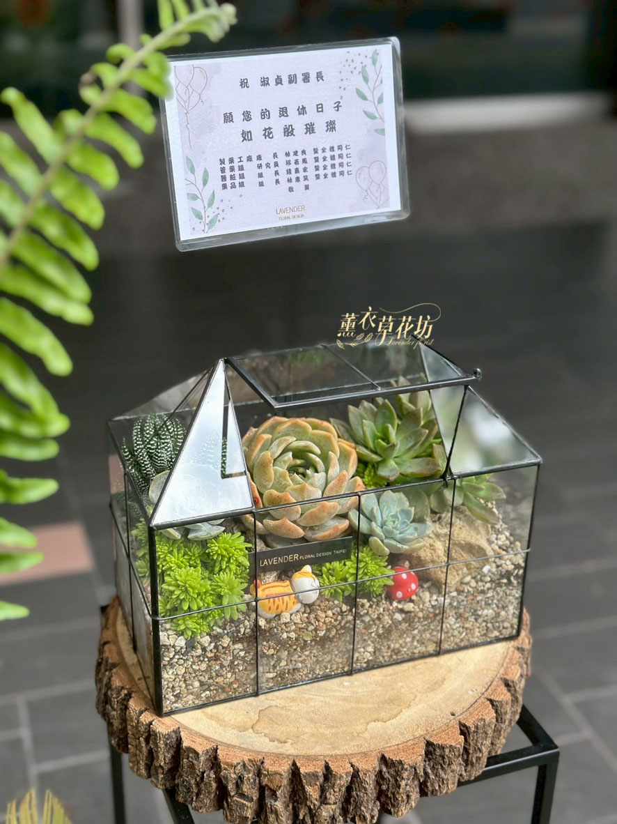 多肉植物~玻璃花屋~設計115052701