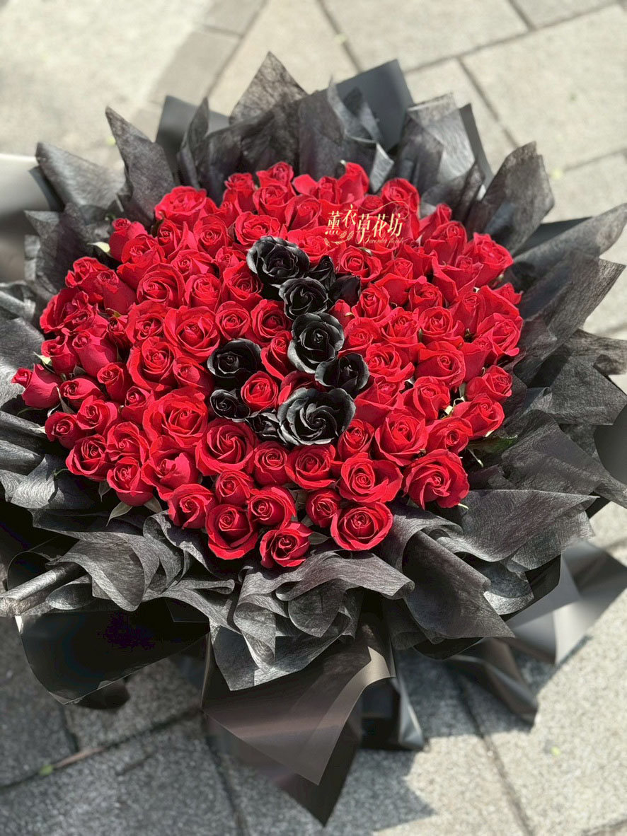99朵玫瑰花束 /求婚/告白/節日/生日/ 108021505