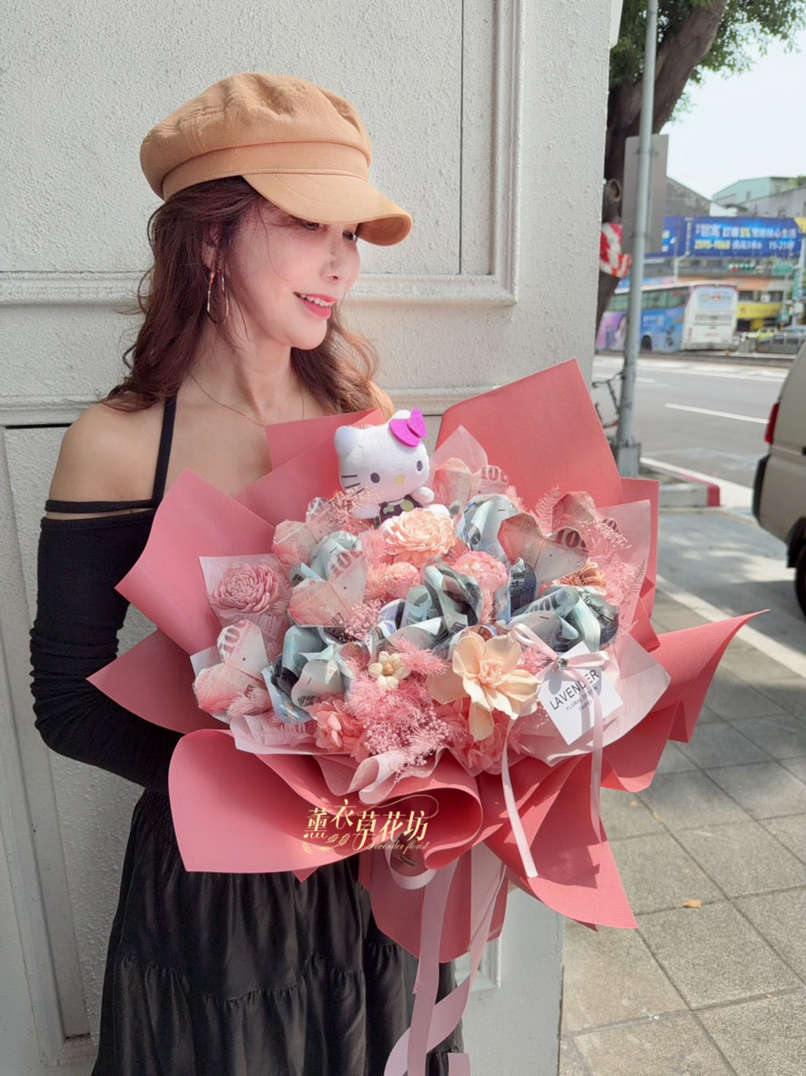 蝴蝶/鈔票/有錢花/花束設計113080906