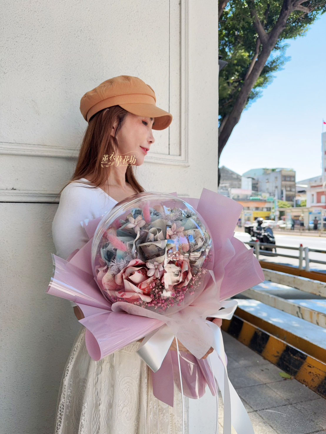 鈔票花/有錢花/壓克力氣球設計 114090920