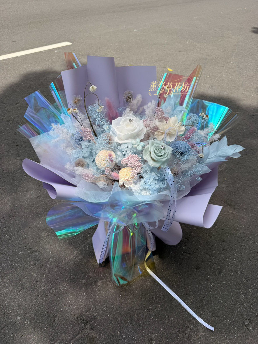 永生花/不凋花/~花束設計 15081809