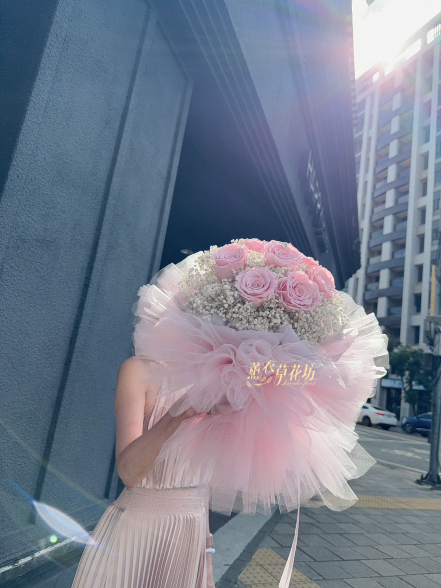 永生花/不凋花/恆星花/花束設計~112120605