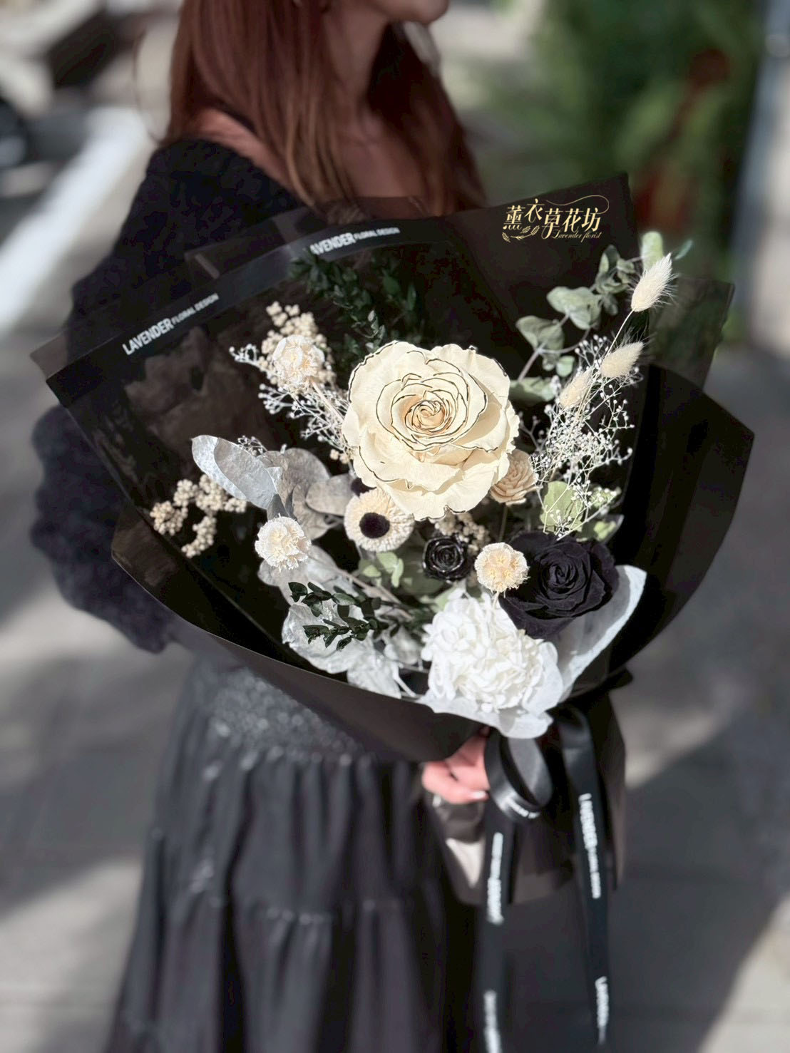 香奈兒~永生花花束 114112805