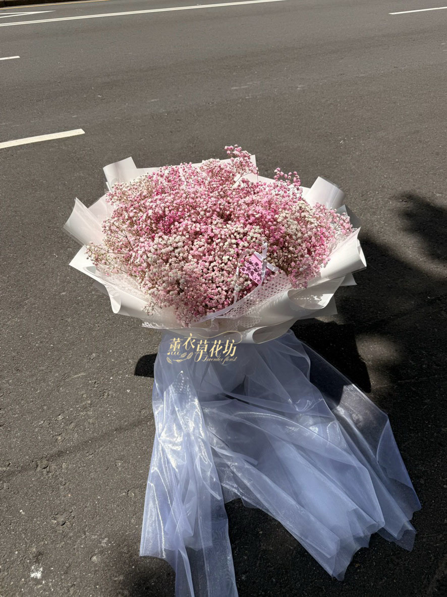 滿天星花束設計115081810