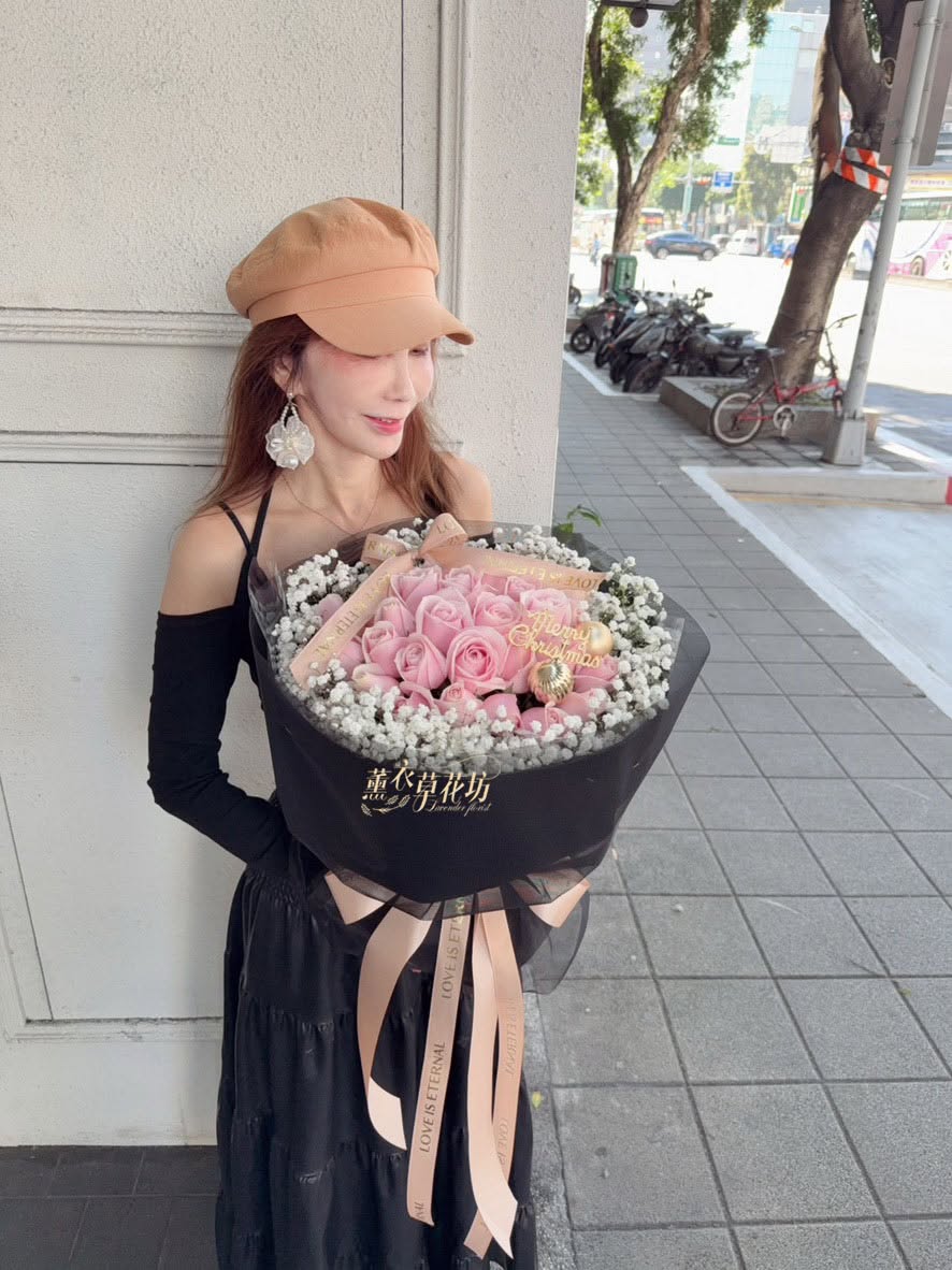 粉玫瑰花108111408