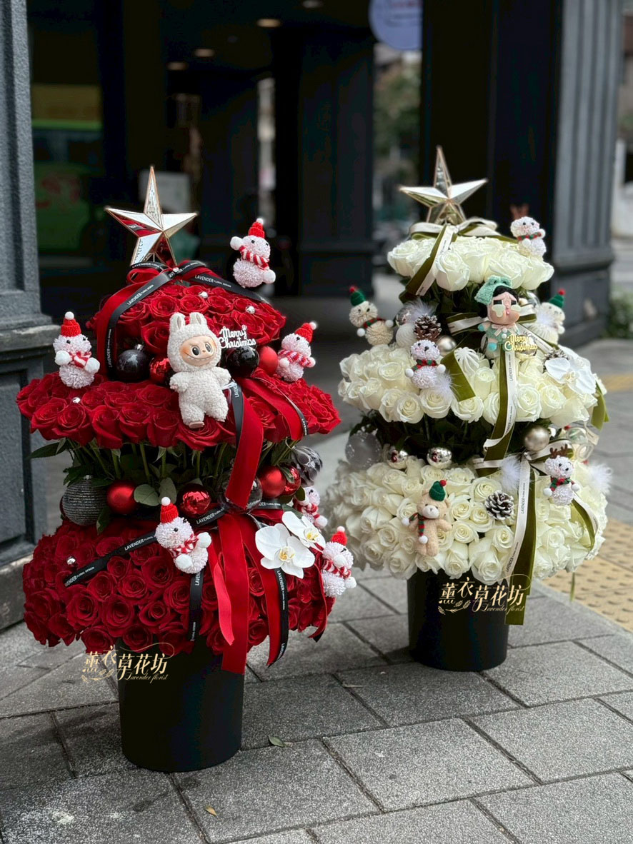 進口~玫瑰花塔~168朵 一盆 114121901