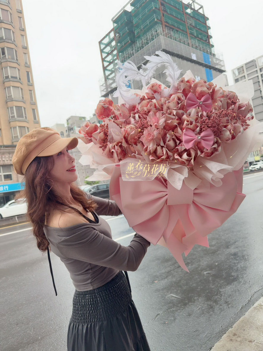 鈔票花/有錢花/巨型蝴蝶結/花束 114060901
