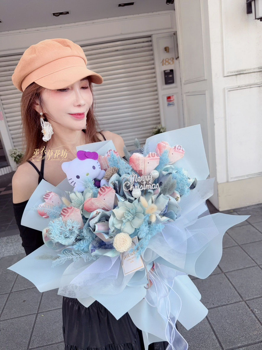 蝴蝶/鈔票/有錢花/花束設計113080906
