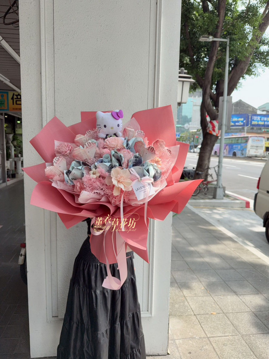 蝴蝶/鈔票/有錢花/花束設計113080906