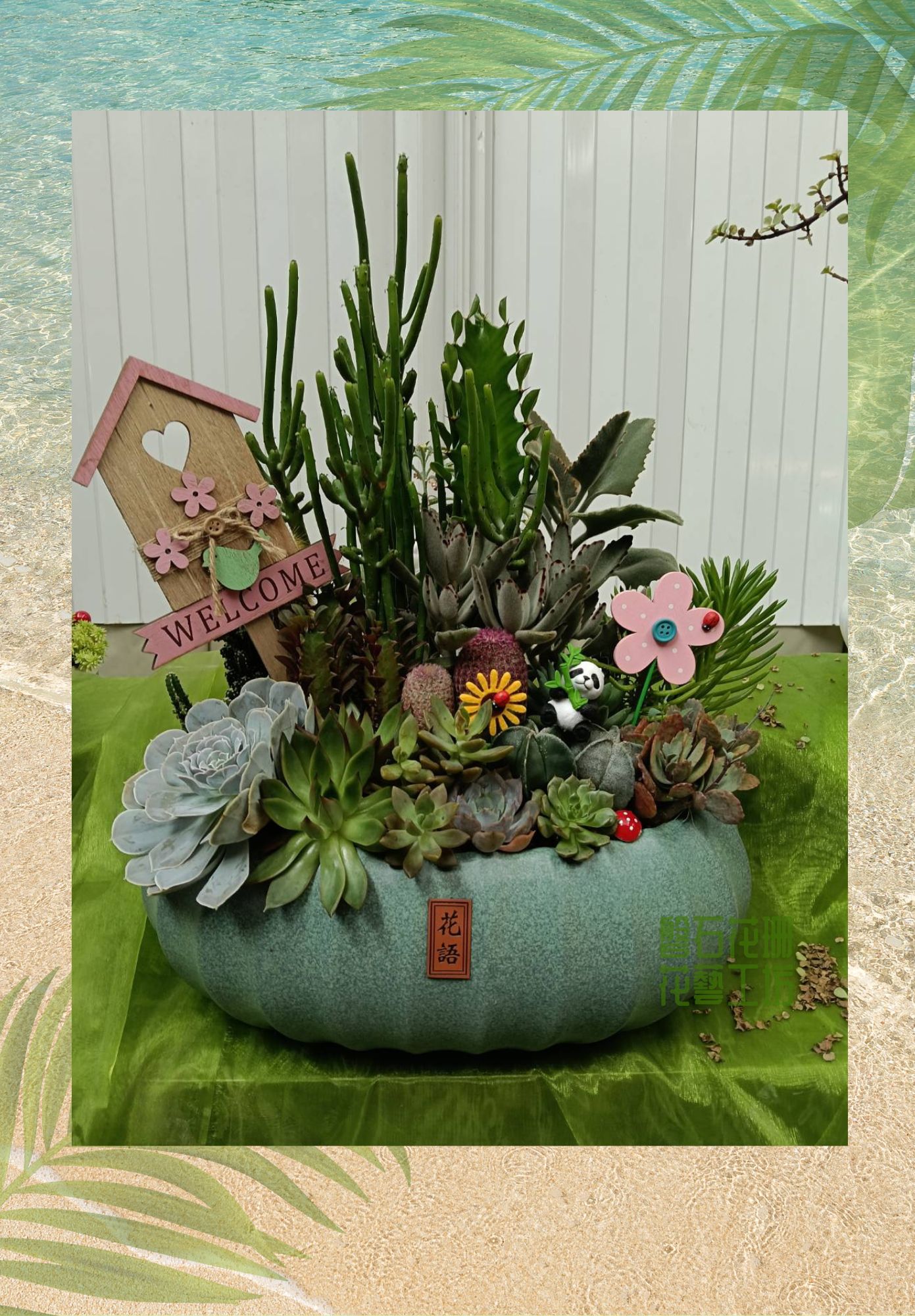 多肉植物組合盆栽~SU7-05