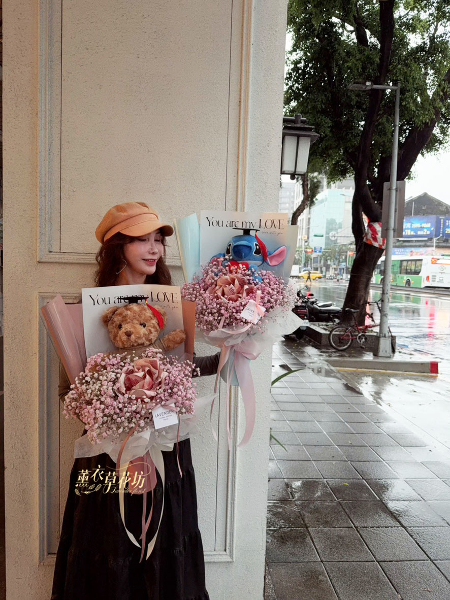 玩偶鈔票花束 112061006