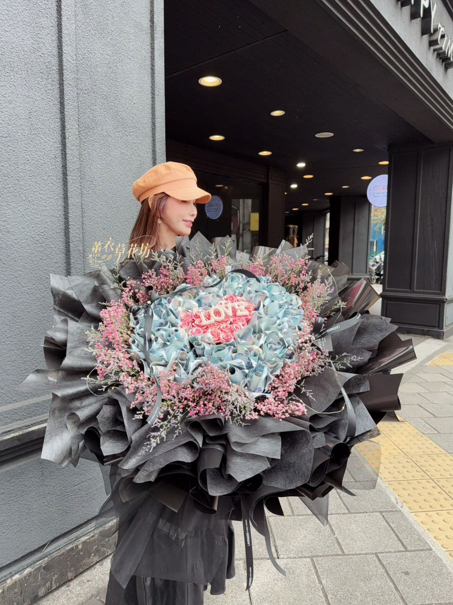 33朵~鈔票花/有錢花/花束112031809