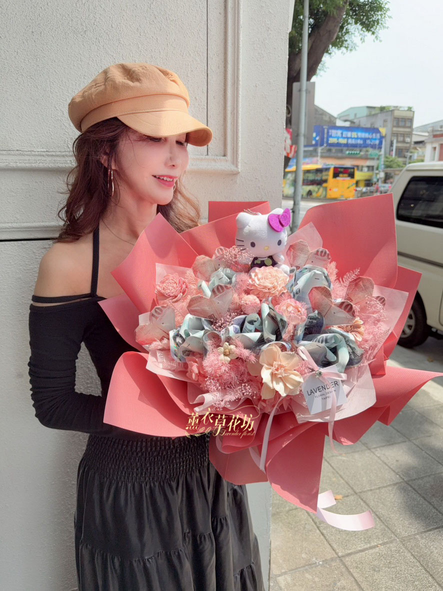 蝴蝶/鈔票/有錢花/花束設計113080906