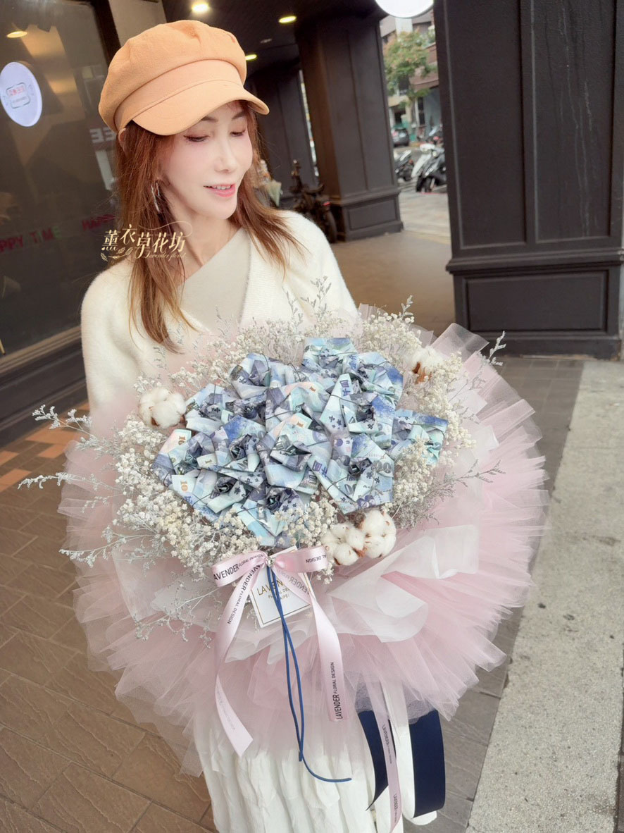 鈔票花束108110305