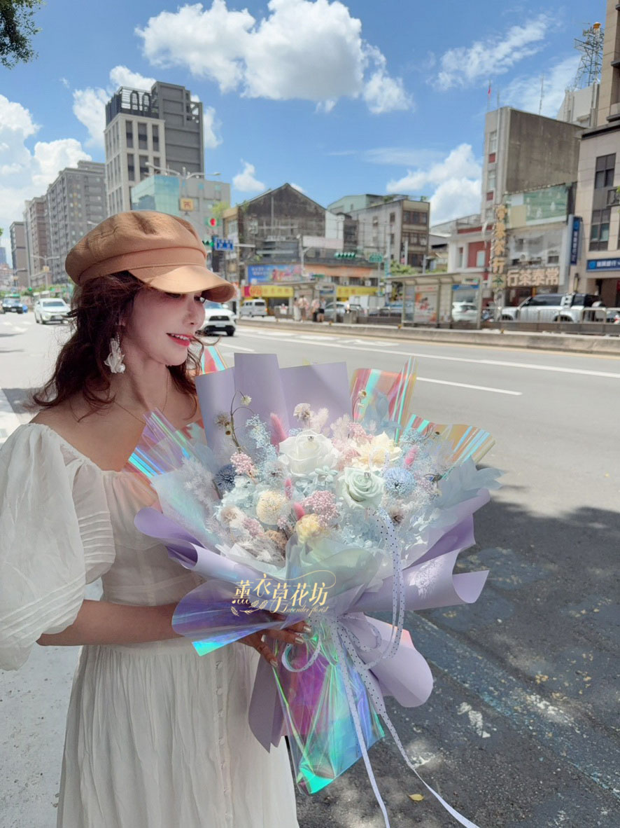 永生花/不凋花/~花束設計 15081809