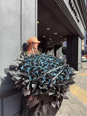 僅口玫瑰~168朵~天使藍玫瑰114112906