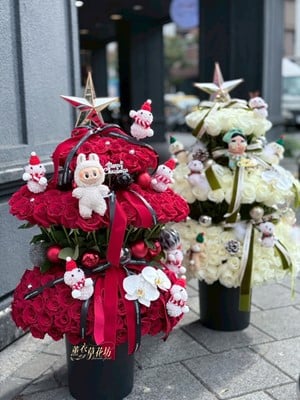 進口~玫瑰花塔~168朵 一盆 114121901