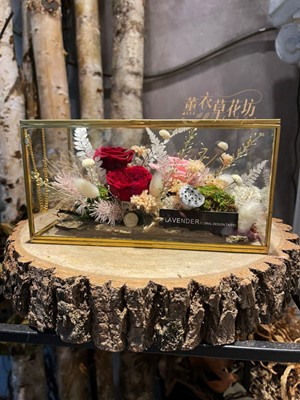 缺貨~玻璃花房~薰衣草系列 106040507