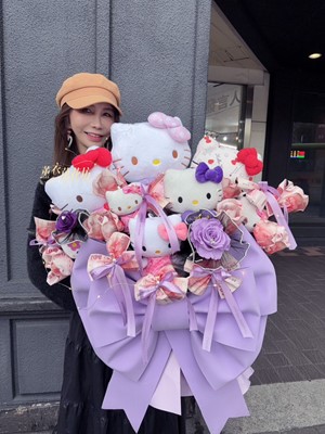 凱蒂貓&鈔票&永生花~設計115021126