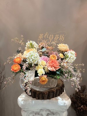 提籃~鮮花盆花設計111032807