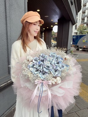 鈔票花束108110305