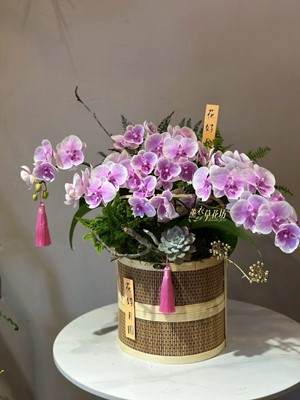 蘭花設計~竹籃款~114101505