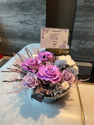 不凋花/永生花/乾燥花/盆花設計110011907
