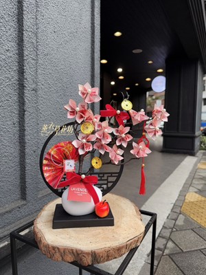 鈔票花/有錢花/中式屏風設計 115020121