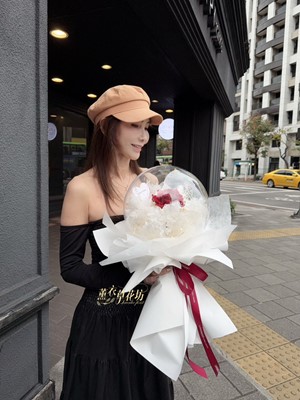 唯一~永生花/氣球花束設計115012702