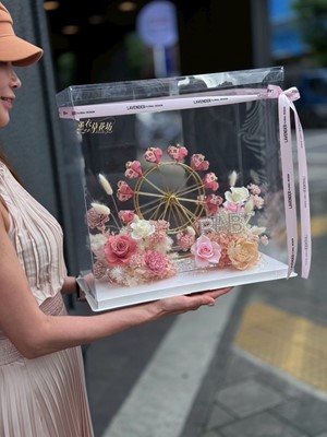 摩天輪/愛心鈔票/有錢花/鈔票花/114063058