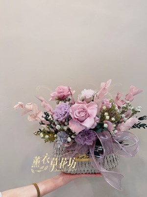 永生花提籃設計112042708