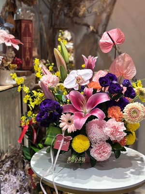 盆花設計~鮮花 114110701