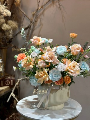 送禮盆花~~(鮮花)設計115032722