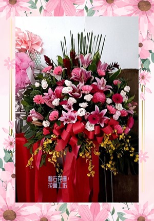 開幕花籃~高架花籃~藝術花籃