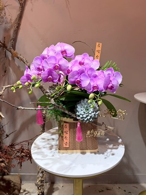 蘭花設計~竹籃款~114101505