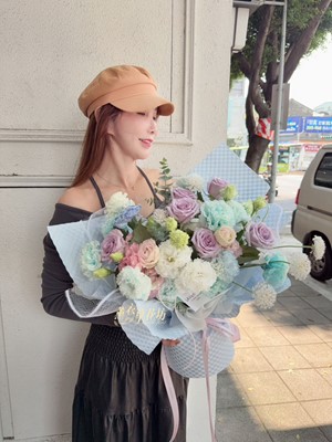 韓式~花束設計115041405