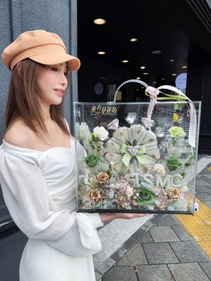 摩天輪/愛心鈔票/有錢花/鈔票花/114070801