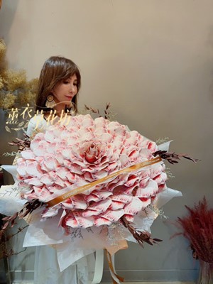 鈔票花/有錢花/花束設計 ~112080301