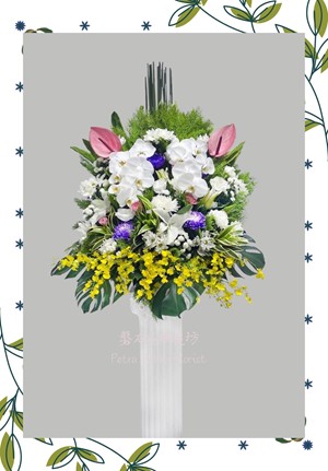 追思花禮~基本款羅馬柱花B款(單位:一對)