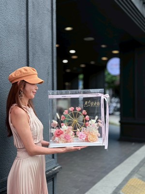 摩天輪/愛心鈔票/有錢花/鈔票花/114063058