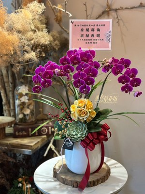 蝴蝶蘭/蘭花/禮盆設計112011107