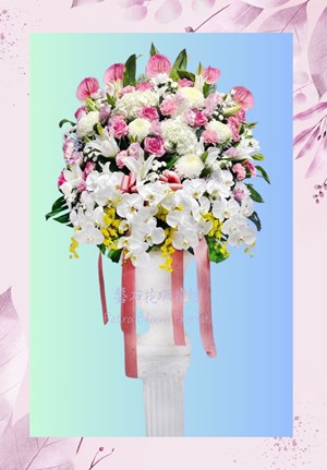 追思花禮~歐式藝術冠軍杯花C款 單位一對