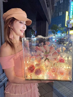 摩天輪/愛心鈔票/有錢花/鈔票花/114070801