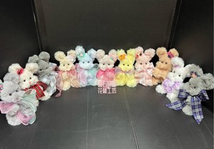 手作可愛毛兔子~可搭配各式花禮~中秋節限定~HG5-01