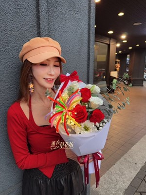 進口玫瑰~煙花設計 114122602